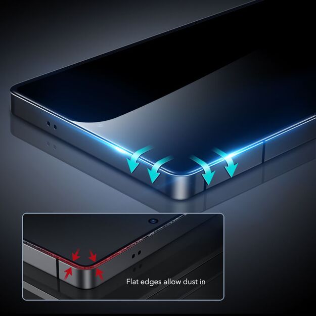 ESR Tempered Glass Privacy Glass on Samsung Galaxy S25 Ultra 4