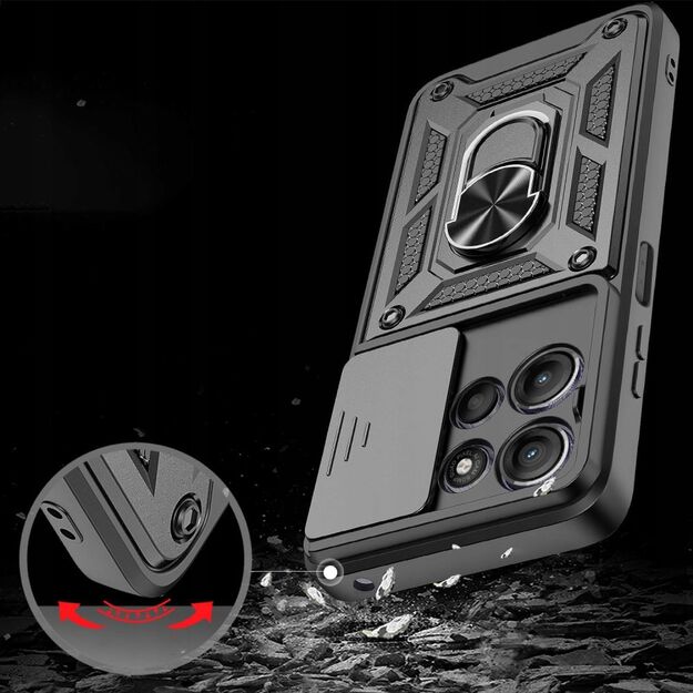 Tech-Protect CamShield Pro Case for Motorola Moto G15 - Black 1