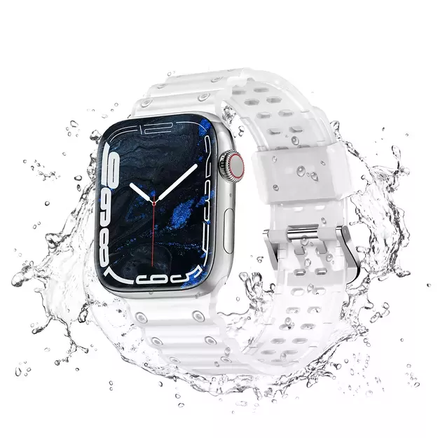 Strap Triple Protection for Apple Watch 38 / 40 / 41 mm band bracelet - transparent 5