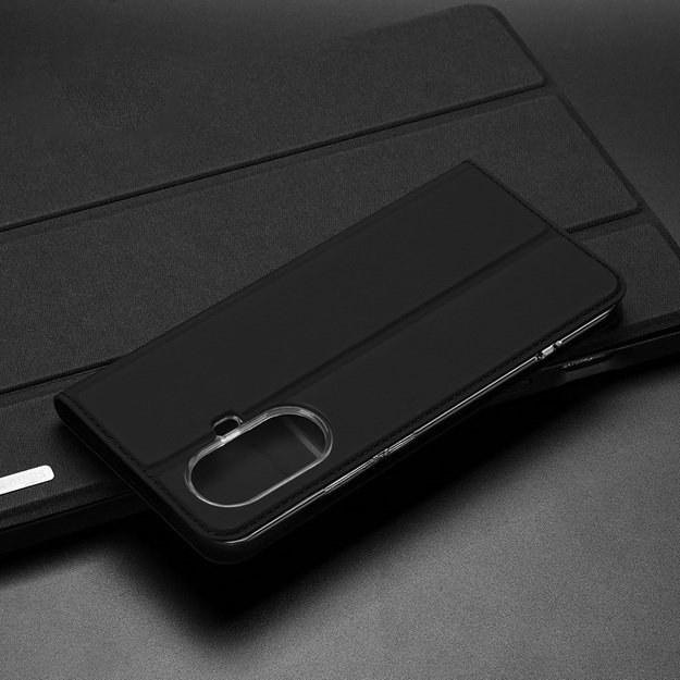 Dux Ducis Skin Pro Case For Realme 10 5G / Realme 9i 5G Cover Flip Card Wallet Stand Black 15