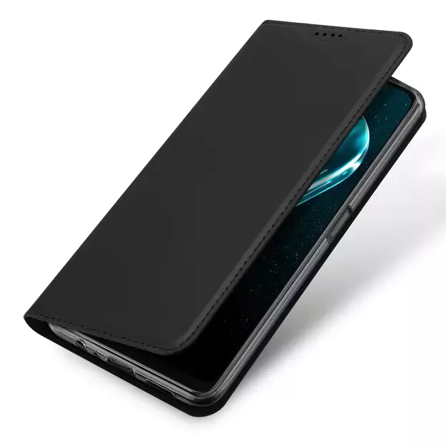 Dux Ducis Skin Pro Case For Realme 10 5G / Realme 9i 5G Cover Flip Card Wallet Stand Black 18