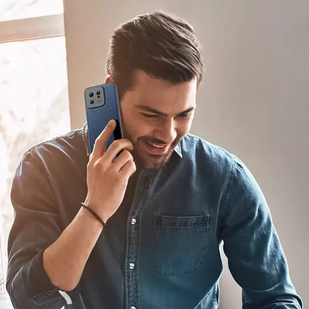 Dux Ducis Fino case for Xiaomi 13 cover with silicone frame blue 12