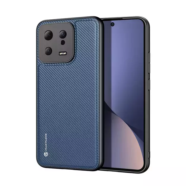 Dux Ducis Fino case for Xiaomi 13 cover with silicone frame blue