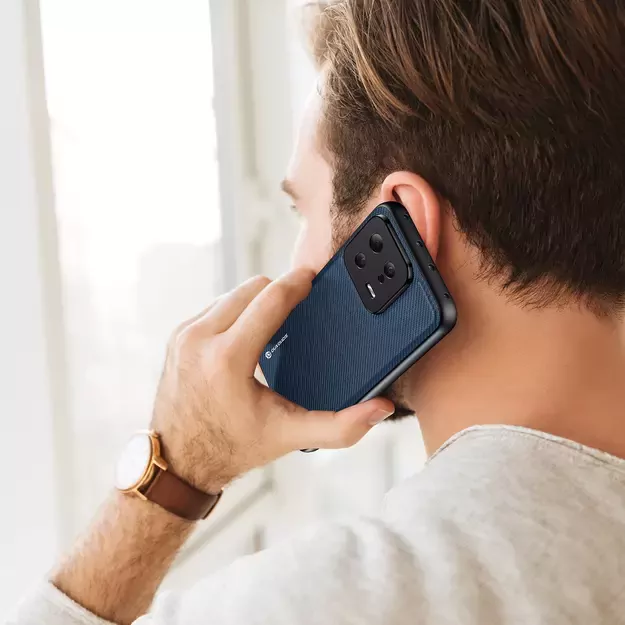 Dux Ducis Fino case for Xiaomi 13 cover with silicone frame blue 7