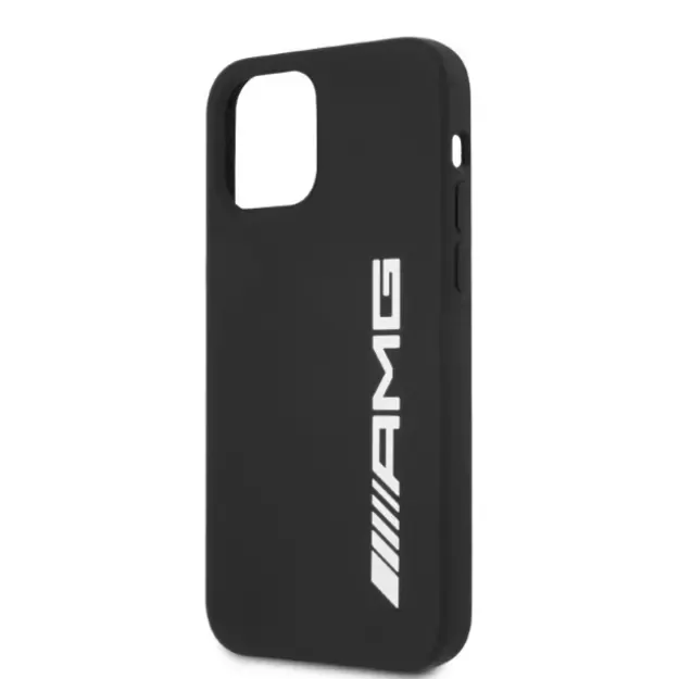 AMG Silicone Big Logo case for iPhone 12 Pro Max - black 12