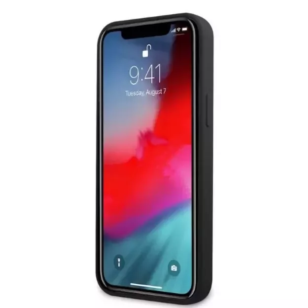 AMG Silicone Big Logo case for iPhone 12 Pro Max - black 11