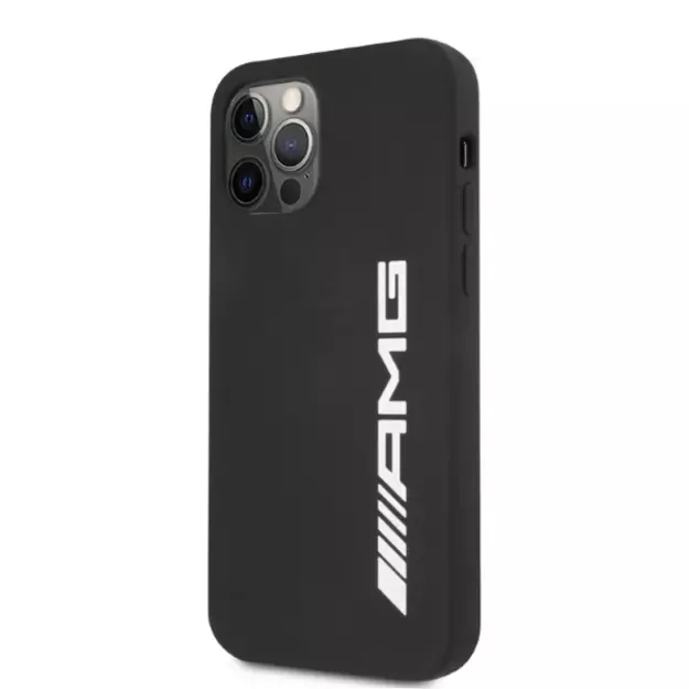 AMG Silicone Big Logo case for iPhone 12 Pro Max - black 8