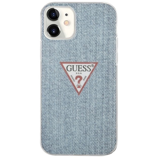 Guess GUHCP12SPCUJULLB iPhone 12 mini 5.4  blue/light blue hardcase Jeans Collection 2