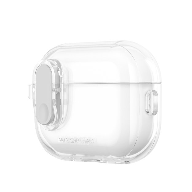AmazingThing Minimal Case for AirPods Pro 2 Silicone Case - Transparent 2