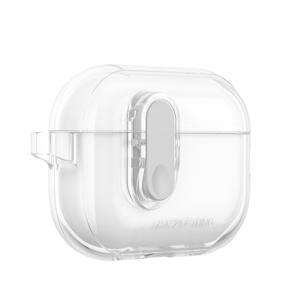 AmazingThing Minimal Case for AirPods Pro 2 Silicone Case - Transparent 1