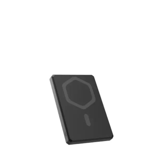 UAG Ultra Slim 5K 5000 mAh Powerbank with 10W Stand MagSafe Compatible USB-C Cable - Black/Gray