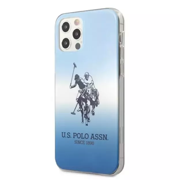 US Polo USHCP12MPCDGBL iPhone 12/12 Pro 6,1  niebieski/blue Gradient Collection 1