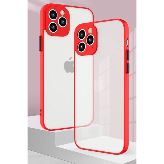 Milky Case silicone flexible translucent case for Samsung Galaxy A22 4G black 4