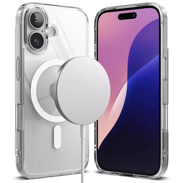 Ringke Fusion MagSafe iPhone 16 Case - Clear