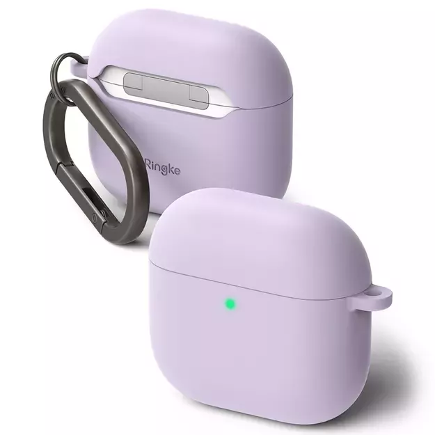 Ringke Silicone Case for Apple AirPods 4 - Purple 1