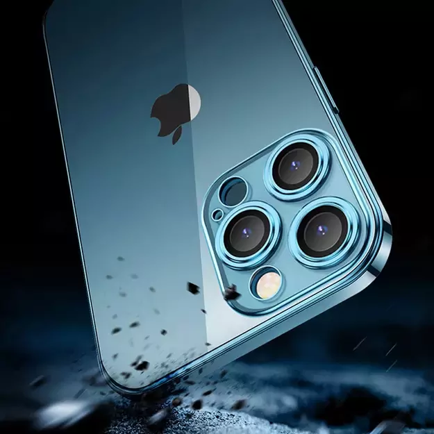 Joyroom Chery Mirror Case Cover for iPhone 13 Pro Metallic Frame Silver (JR-BP908 silver) 19