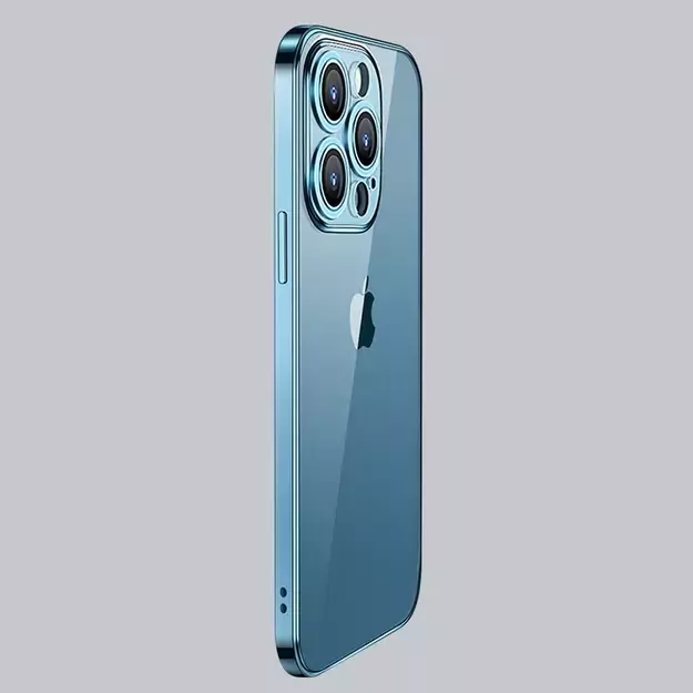 Joyroom Chery Mirror Case Cover for iPhone 13 Pro Metallic Frame Silver (JR-BP908 silver) 20