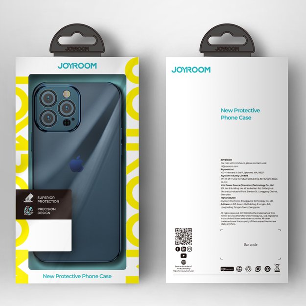 Joyroom Chery Mirror Case Cover for iPhone 13 Pro Metallic Frame Silver (JR-BP908 silver) 4
