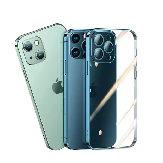 Joyroom Chery Mirror Case Cover for iPhone 13 Pro Metallic Frame Silver (JR-BP908 silver) 6