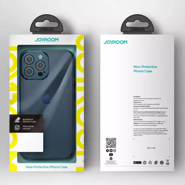 Joyroom Chery Mirror Case Cover for iPhone 13 Pro Metallic Frame Silver (JR-BP908 silver) 12
