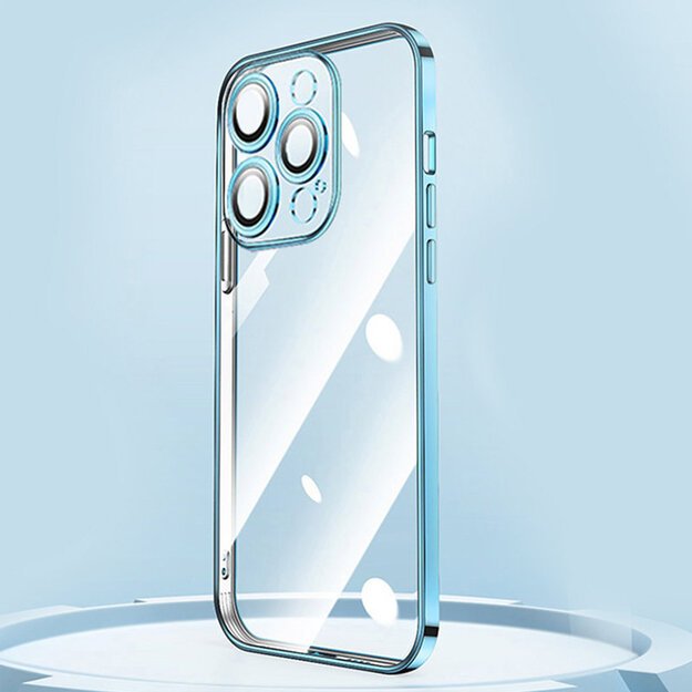 Joyroom Chery Mirror Case Cover for iPhone 13 Pro Metallic Frame Silver (JR-BP908 silver) 7