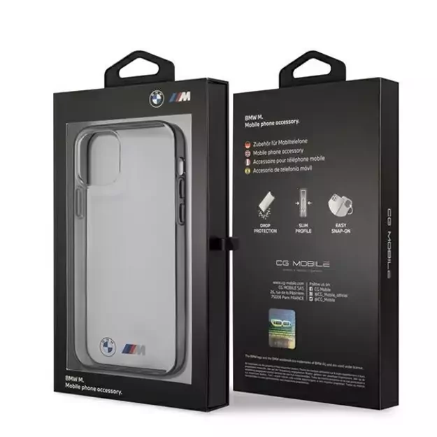 Etui BMW BMHCP12SMBTOK iPhone 12 mini 5,4  transparent hardcase Sandblast 13