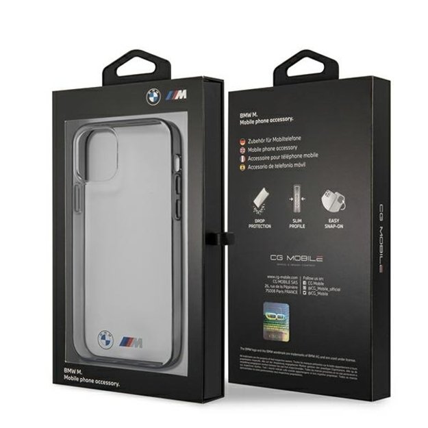 Etui BMW BMHCP12SMBTOK iPhone 12 mini 5,4  transparent hardcase Sandblast 6