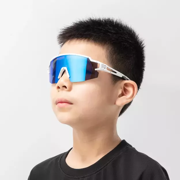 Rockbros Kids Cycling Glasses, Polarized, UV Protection, Children&#39 s - White 9