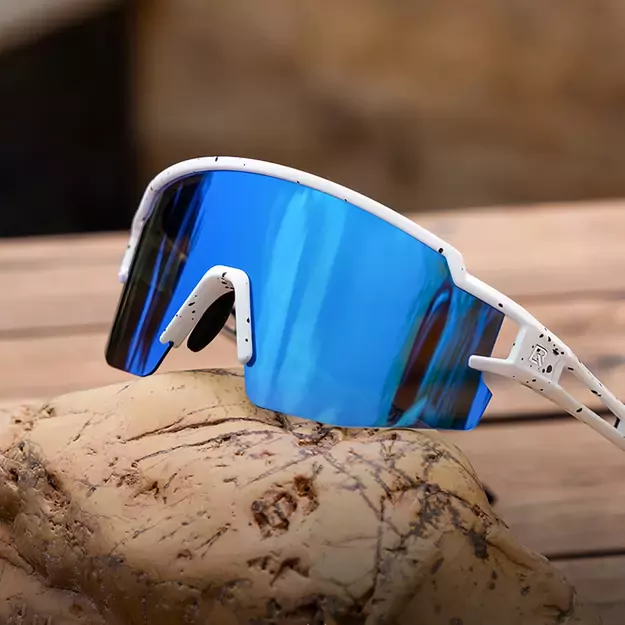 Rockbros Kids Cycling Glasses, Polarized, UV Protection, Children&#39 s - White 10
