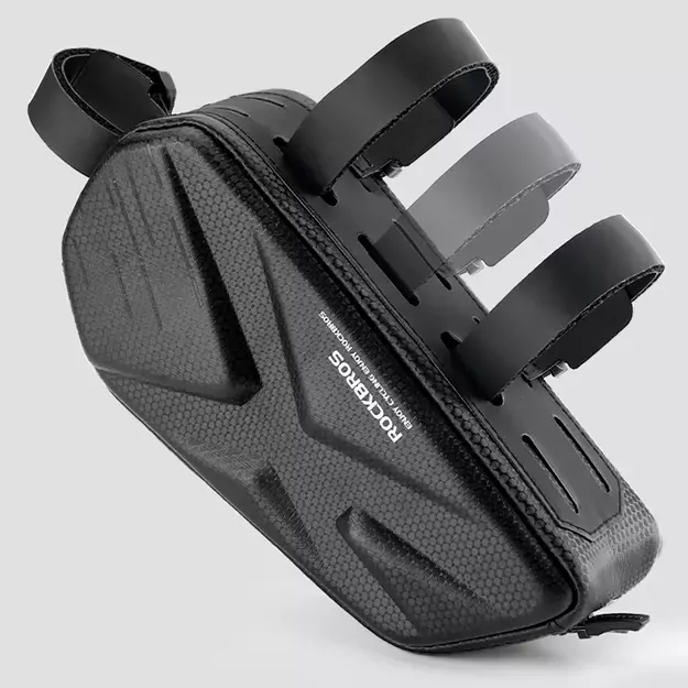 Rockbros Bike Bag, Rigid, Frame, Top Tube, 1.4l - Black 1