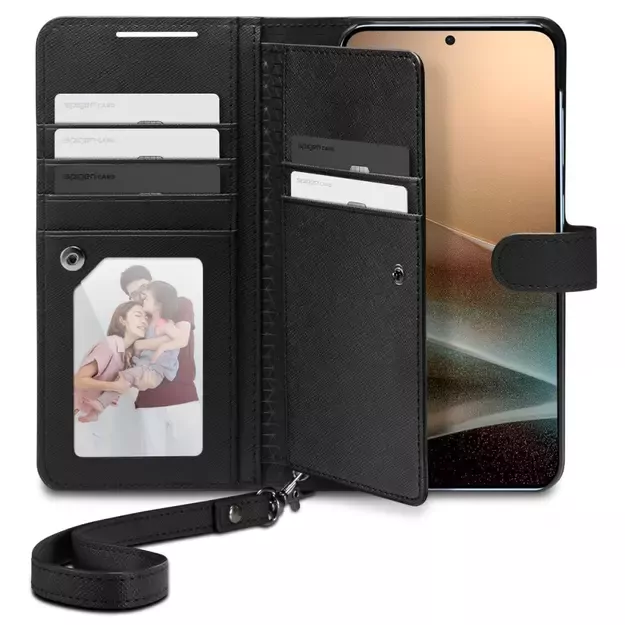 Spigen Wallet &quot S&quot  Case for Samsung Galaxy S25+ - Black 1