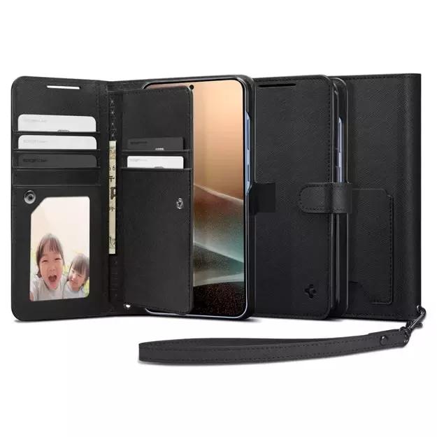Spigen Wallet &quot S&quot  Case for Samsung Galaxy S25+ - Black