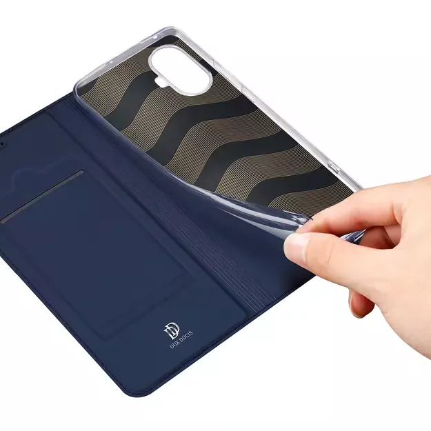Dux Ducis Skin Pro Case for Realme 10 Pro Flip Card Wallet Stand Blue 20