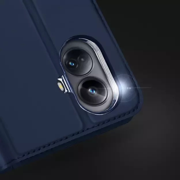 Dux Ducis Skin Pro Case for Realme 10 Pro Flip Card Wallet Stand Blue 34