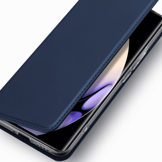 Dux Ducis Skin Pro Case for Realme 10 Pro Flip Card Wallet Stand Blue 19