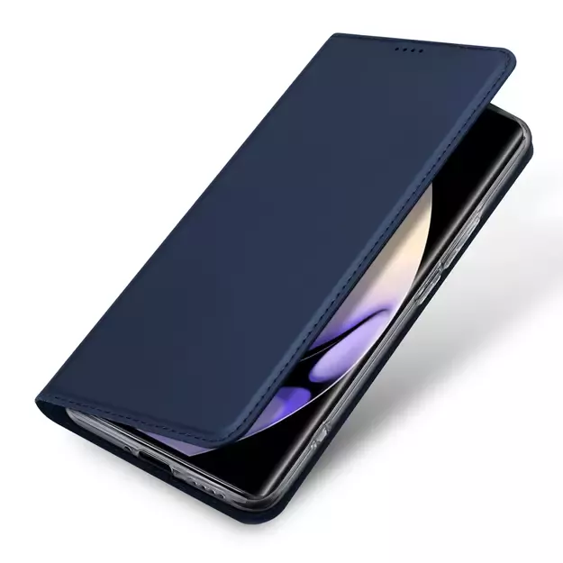 Dux Ducis Skin Pro Case for Realme 10 Pro Flip Card Wallet Stand Blue 16