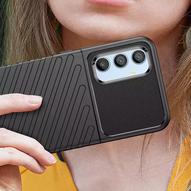 Thunder Case case for Samsung Galaxy A54 5G silicone armor case black 4