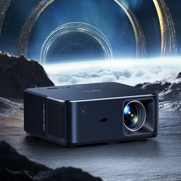 Yaber K2s LCD FullHD 1080p Multimedia Projector with JBL Speakers - Black 8