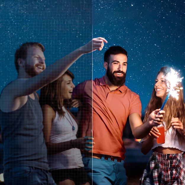 Yaber K2s LCD FullHD 1080p Multimedia Projector with JBL Speakers - Black 7