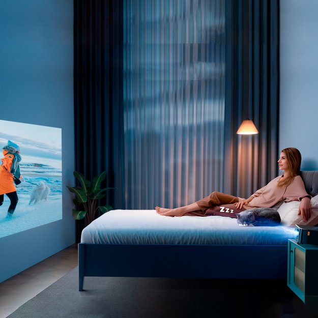 Yaber K2s LCD FullHD 1080p Multimedia Projector with JBL Speakers - Black 6