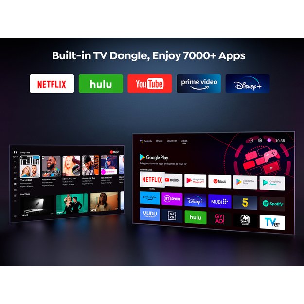 Yaber K2s LCD FullHD 1080p Multimedia Projector with JBL Speakers - Black 4