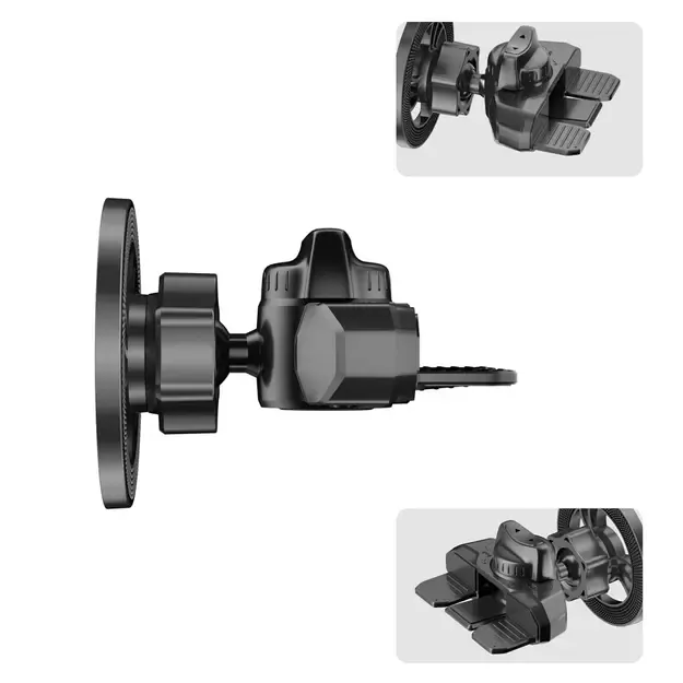 Tech-Protect N56 Magnetic MafSafe Car Holder CD Slot Mount - Black 7