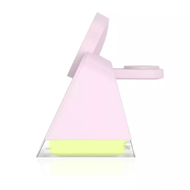 Tech-Protect QI15W-A43 3in1 MagSafe Inductive Charger - Pink 9