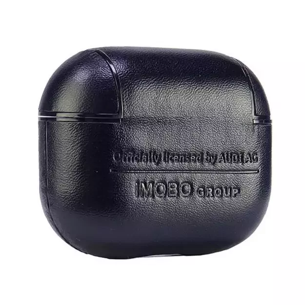 Audi Leather Big Logo Case for AirPods 3 - Black 10
