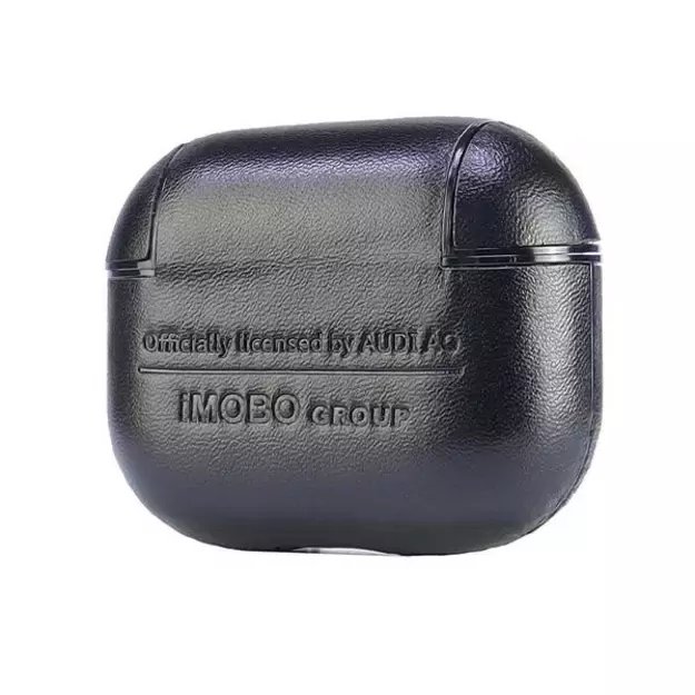 Audi Leather Big Logo Case for AirPods 3 - Black 11