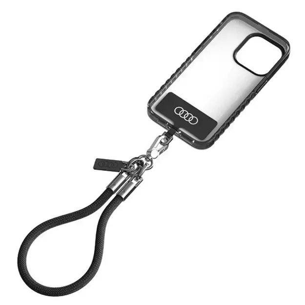 Audi Crossbody Lanyard Universal 28cm x 8mm - Black 1