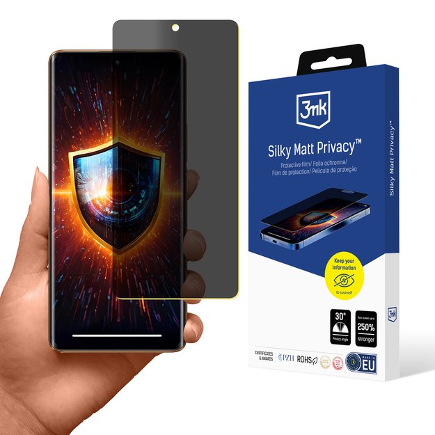 3mk Silky Matt Privacy Screen Protector for Xiaomi Redmi Note 11 Pro 5G