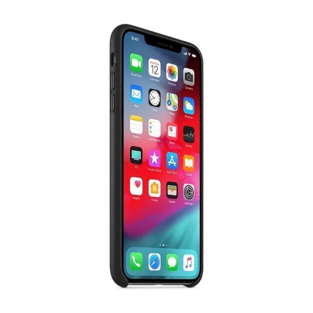 ECO Leather case cover for iPhone 12 Pro Max navy blue 5