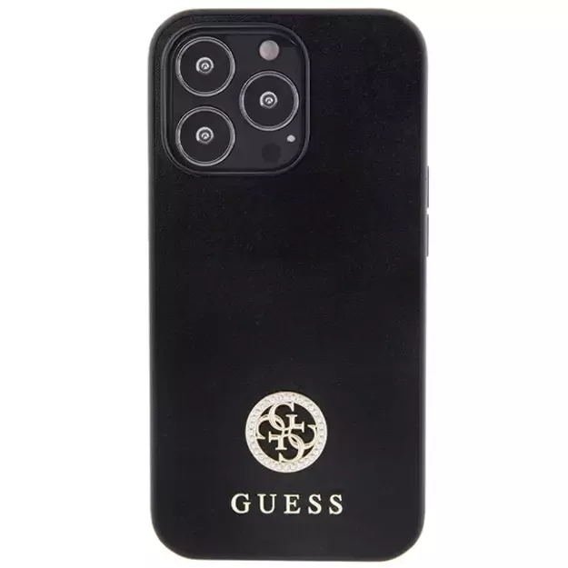 Guess Strass Metal Logo iPhone 13 Pro 6.1&quot  Case - Black 9
