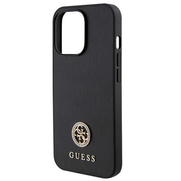 Guess Strass Metal Logo iPhone 13 Pro 6.1&quot  Case - Black 2